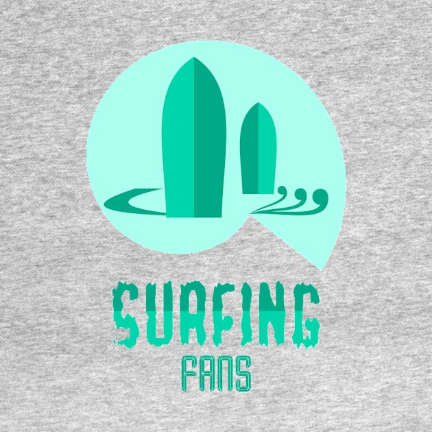 surfing fans by taniplusshop